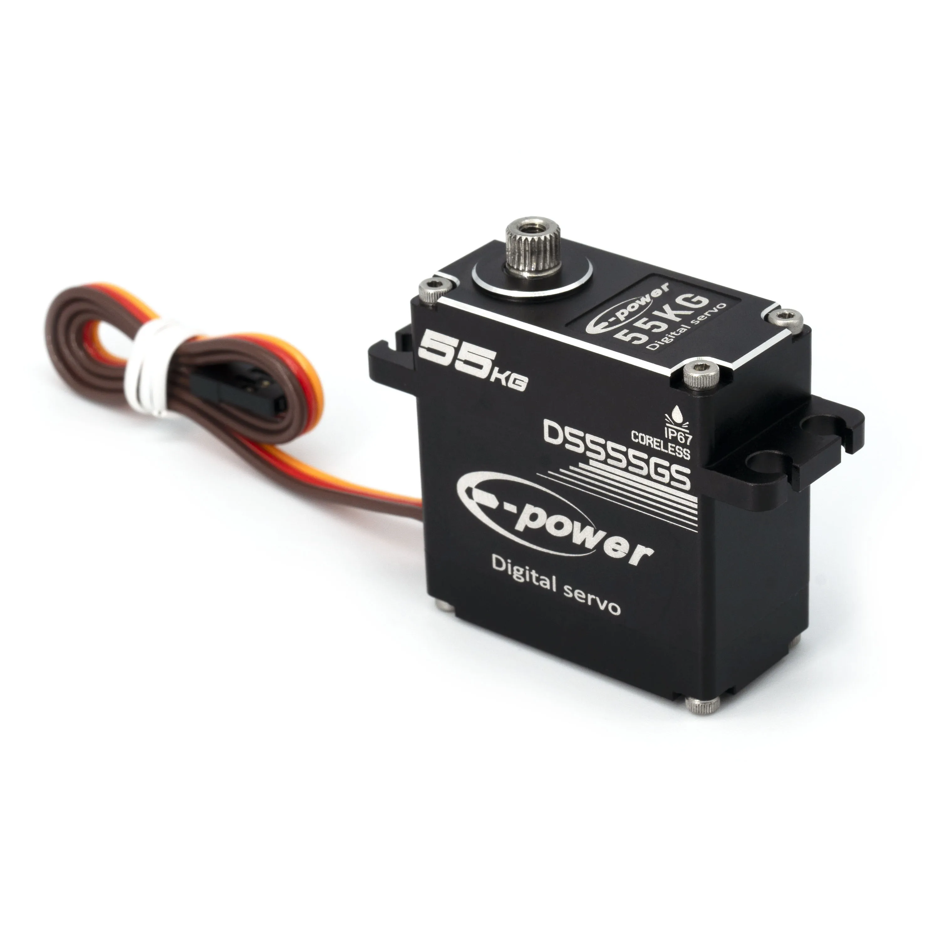 E-Power Waterproof 55kg Large Torque Digital Coreless Motor Servo Rc