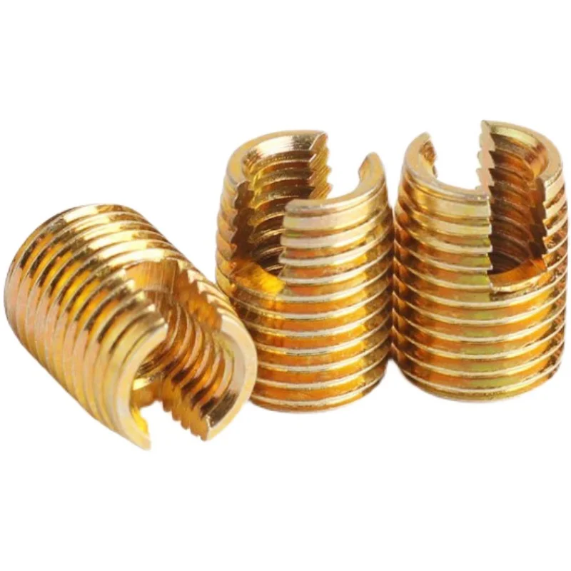 302 Slotted self-tapping sheath, color-plated zinc self-tapping braces, wire sleeves, braces, internal and external