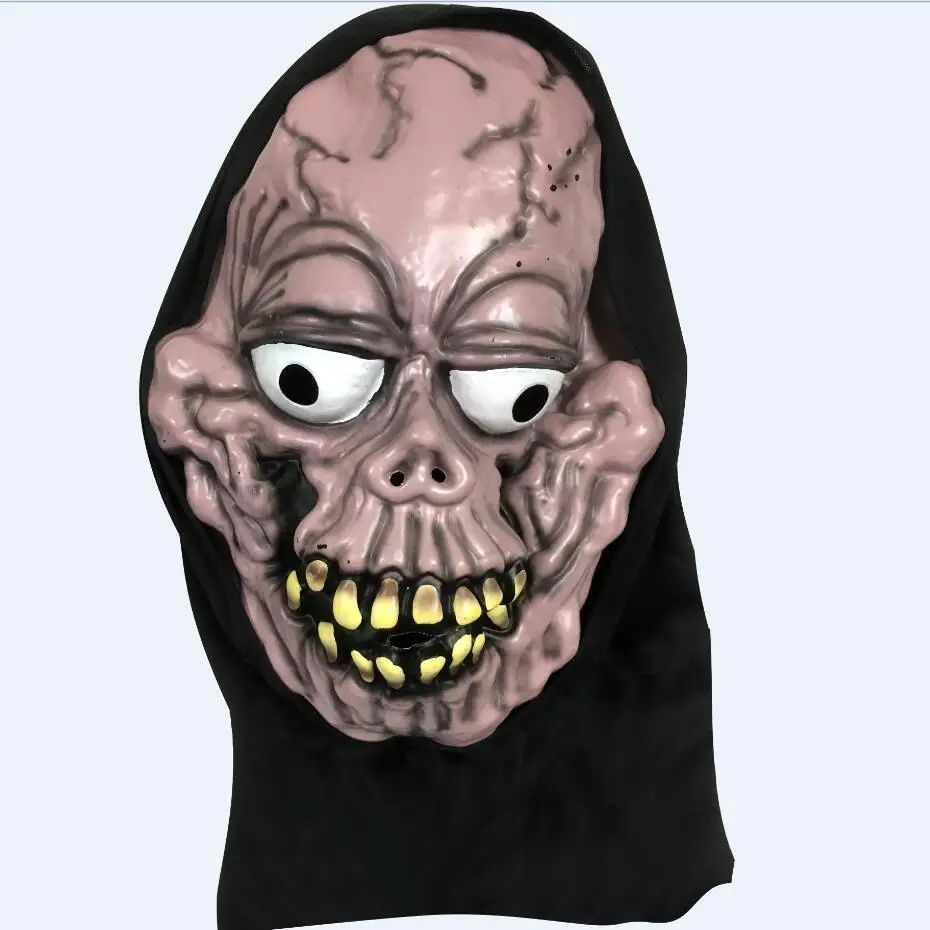 Factory Direct Priced PVC White Screaming Ghost Party Mask
