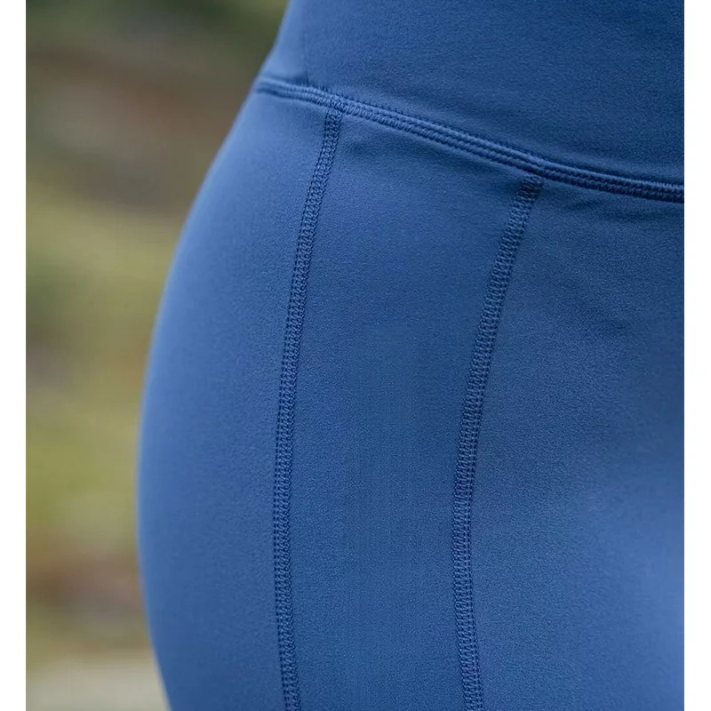 wholesale winter sweat and moisture-wicking fleece compression trousers high elastic soft smooth women sport wear leggings