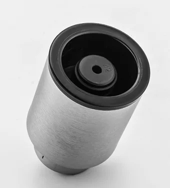 Black ABS Vacuum Wine Bottle Stopper Sealed Storage  Vacuum Memory Wine Stopper Push-Wine Style  Corks Bar Tools