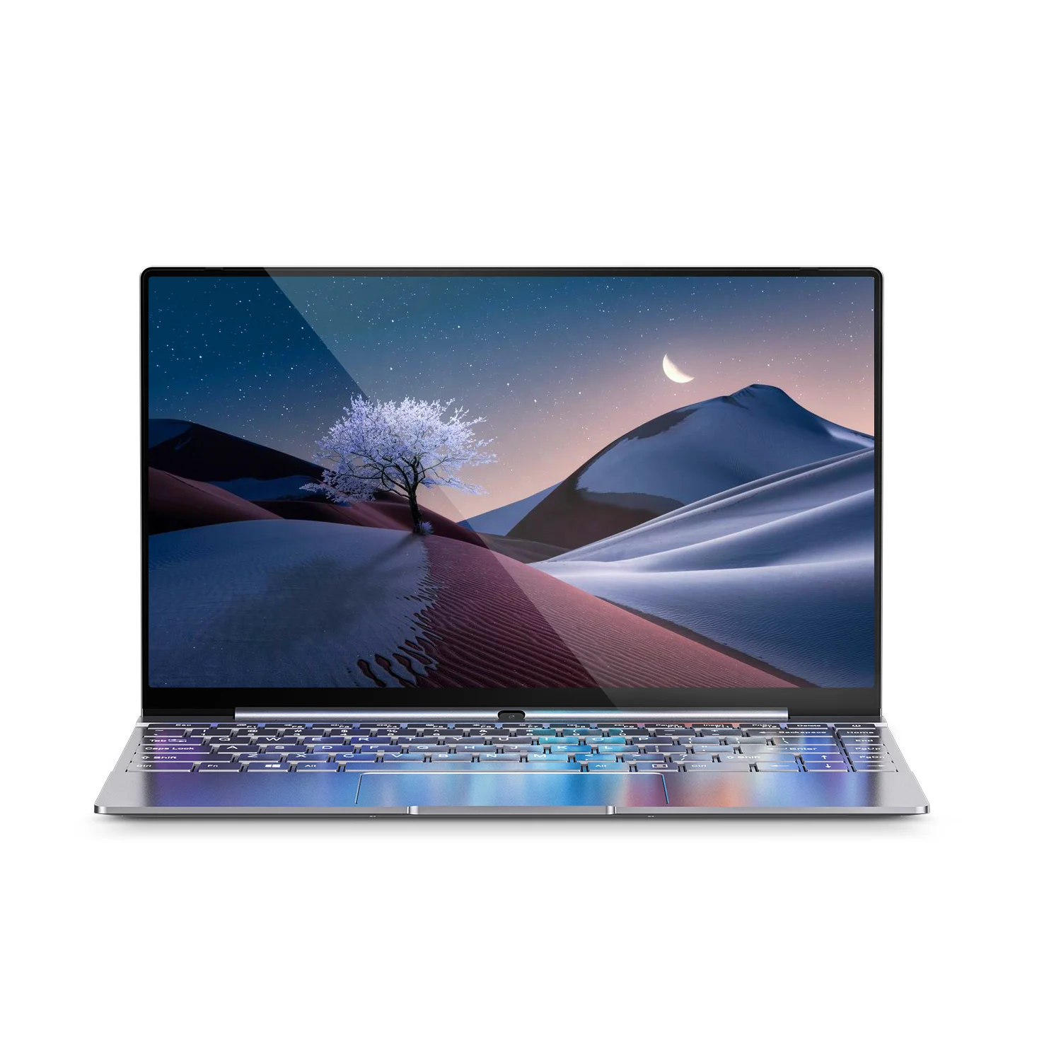 Тонкий ноутбук Fhd 1920x1080 IPS 14 1 дюймов 16 Гб ОЗУ Windows 11 компьютер с клавиатурой