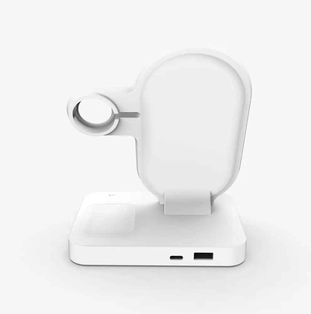 New product ideas 2020 innovative product most sold 3 in 1 wireless charger stand wireless charging for phone/watch series