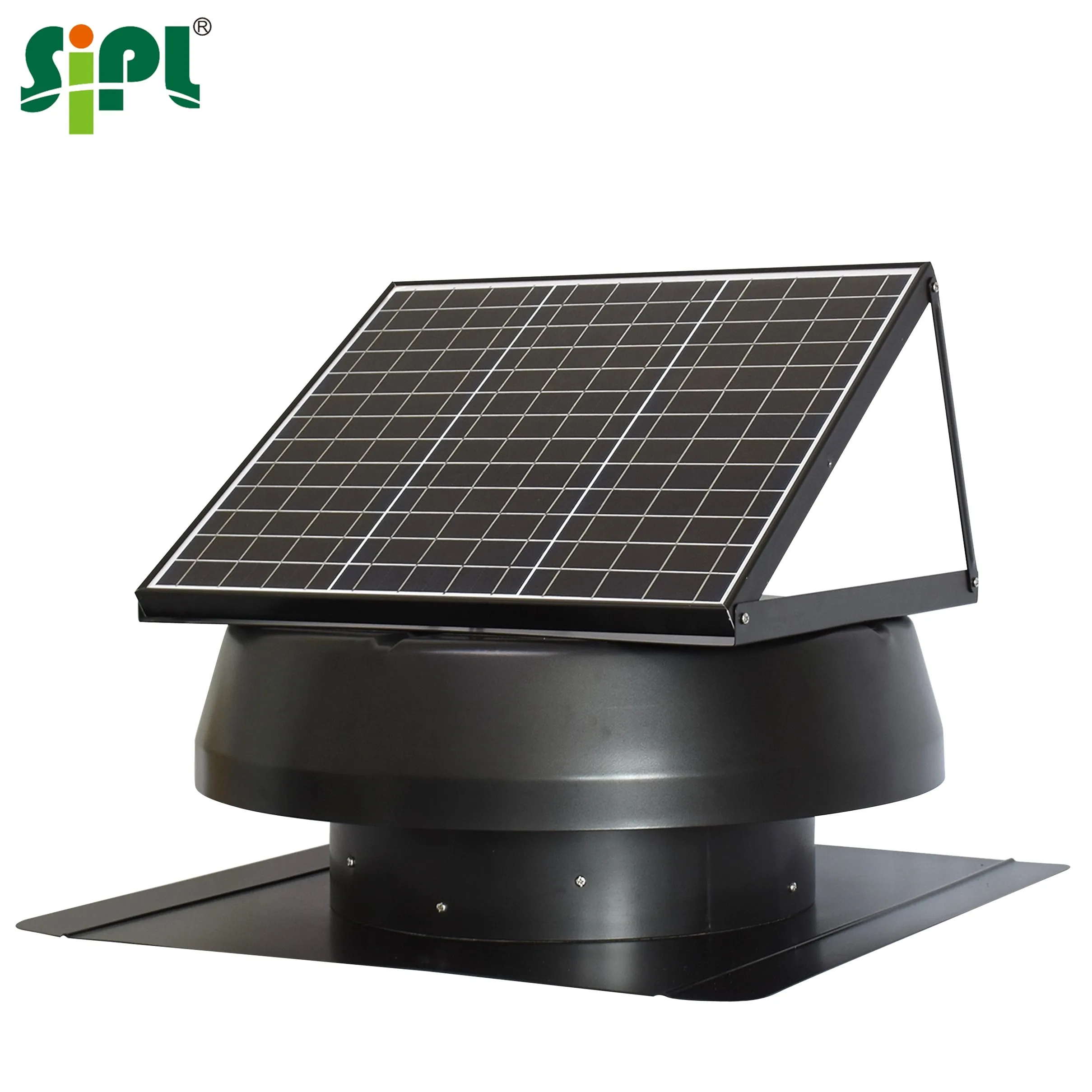 Sunny Hot Sale Heat Extractor 14' 40W Solar Power Roof Vent Eco Air Ventilation Ceiling Exhaust Fans Attic Gable DC Fan Blowe