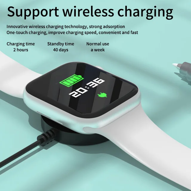 Smartwatch i8 Full Touch ip68 Sport Waterproof Series 7 Smart Watch for Men Women