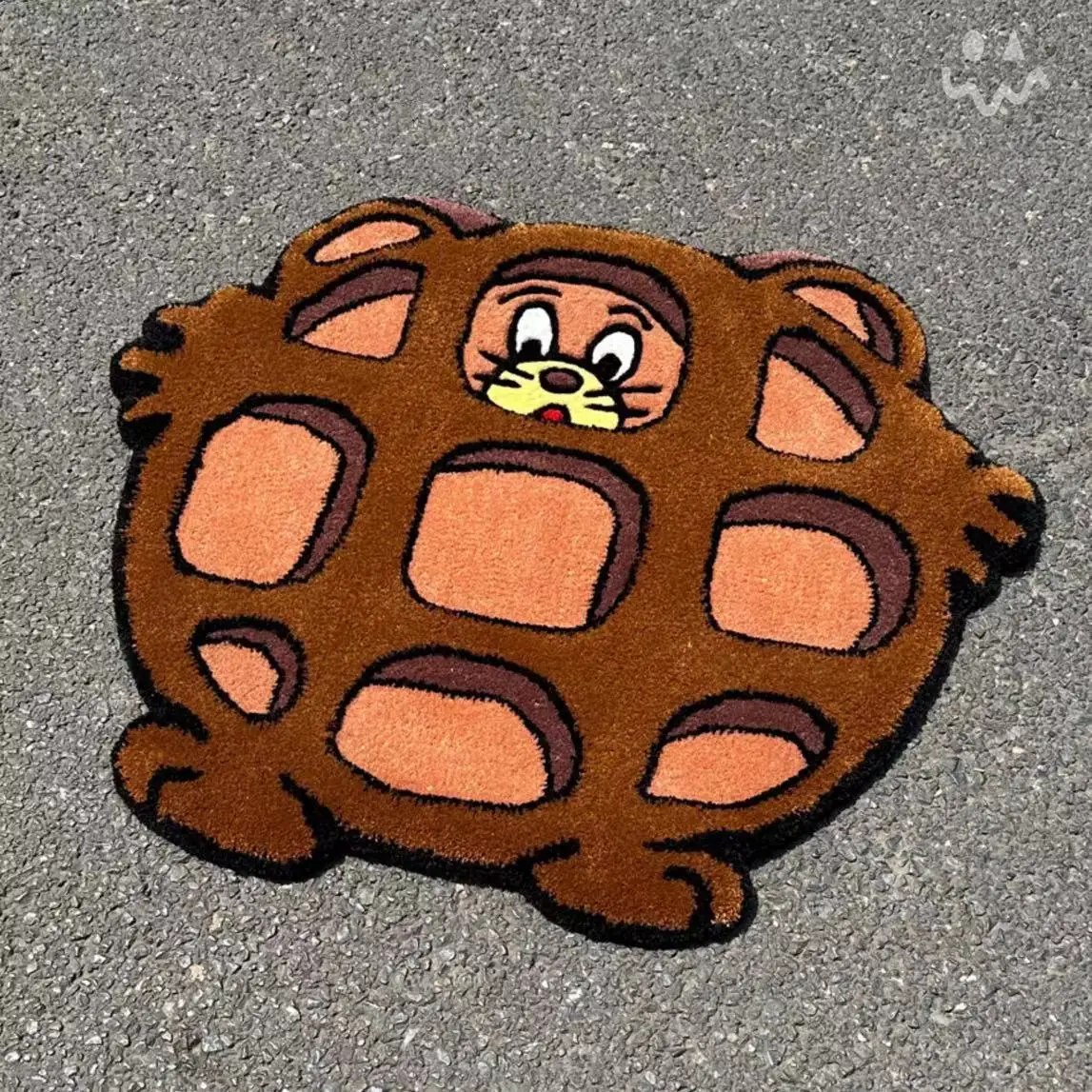 Home Carpet 3d China Silk Carpet Handmade Modern Geometric Abstract Design Rug Hand Custom 3d Carpet For Home Decorative