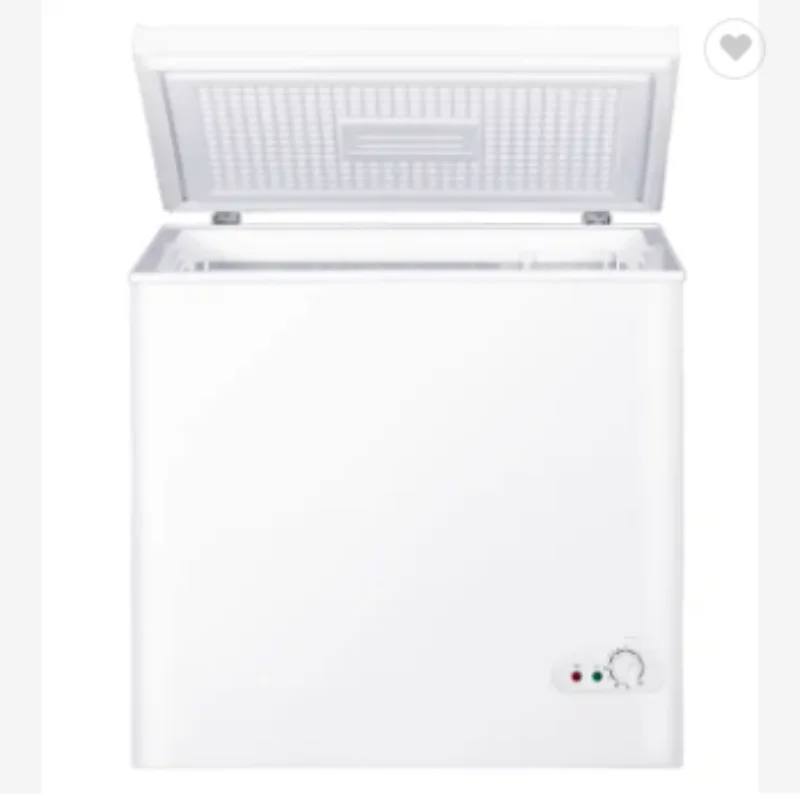 Popular Thick Foaming 100l Product Display Commercial Double Door Chest Freezer