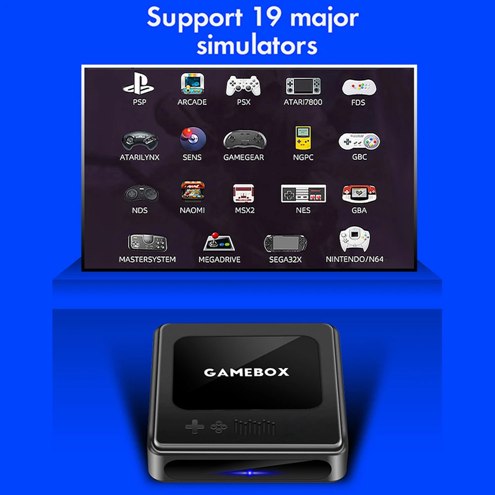 Topleo game box Dual joystick professional gamepad handheld retro classic game console
