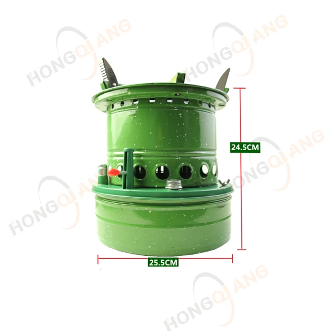 HQKS-55 HongQiang китайкий поставщик высокого качества зеленый плита для приготовления пищи 15 нагреватель фитиль давления керосиновой печи