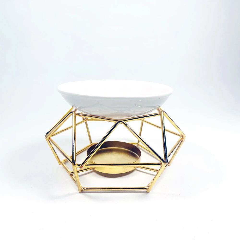 Home decoration ceramic aromatherapy lamp essential oil melting wax lamp Oil Burner