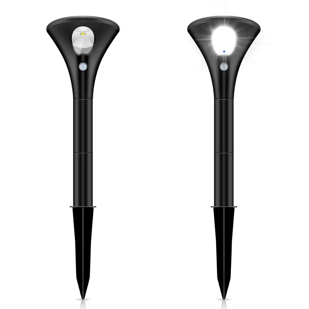 Solar Lights Outdoor high Brightness COB Solar Motion Sensor Pathway Light for garden yard walkway