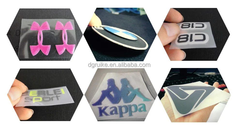 SOLLYD SOLLYD Heat Transfer screen printing  Silicone ink Effects for Various T-Shirt Logo