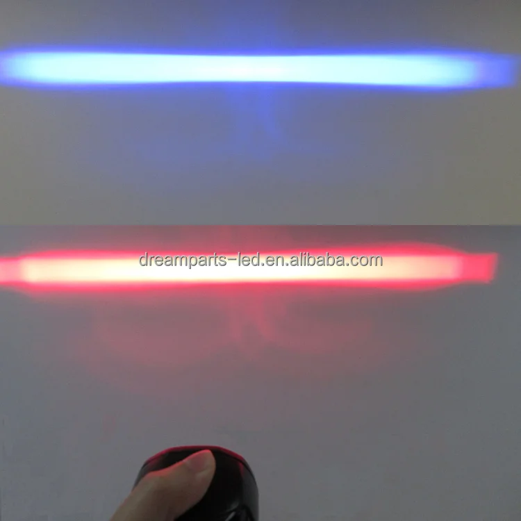 New Mini 10w Led light warning forklift laser limit dash lights red and blue forklift safety range warning light