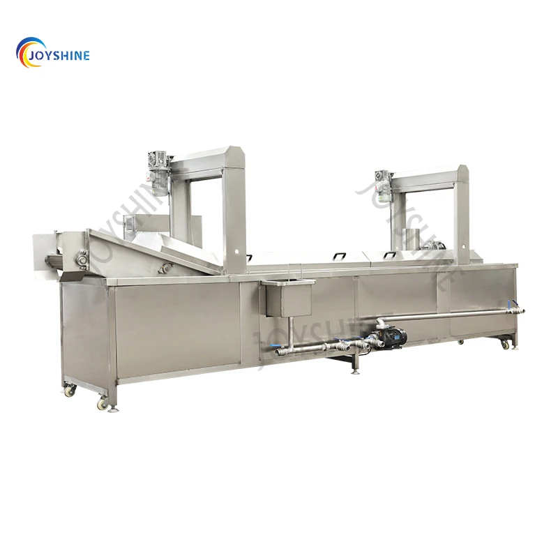 Factory Direct Supply Ground Nut Frying Machine CE Approved Continuous Type Frying Machine for Chicken