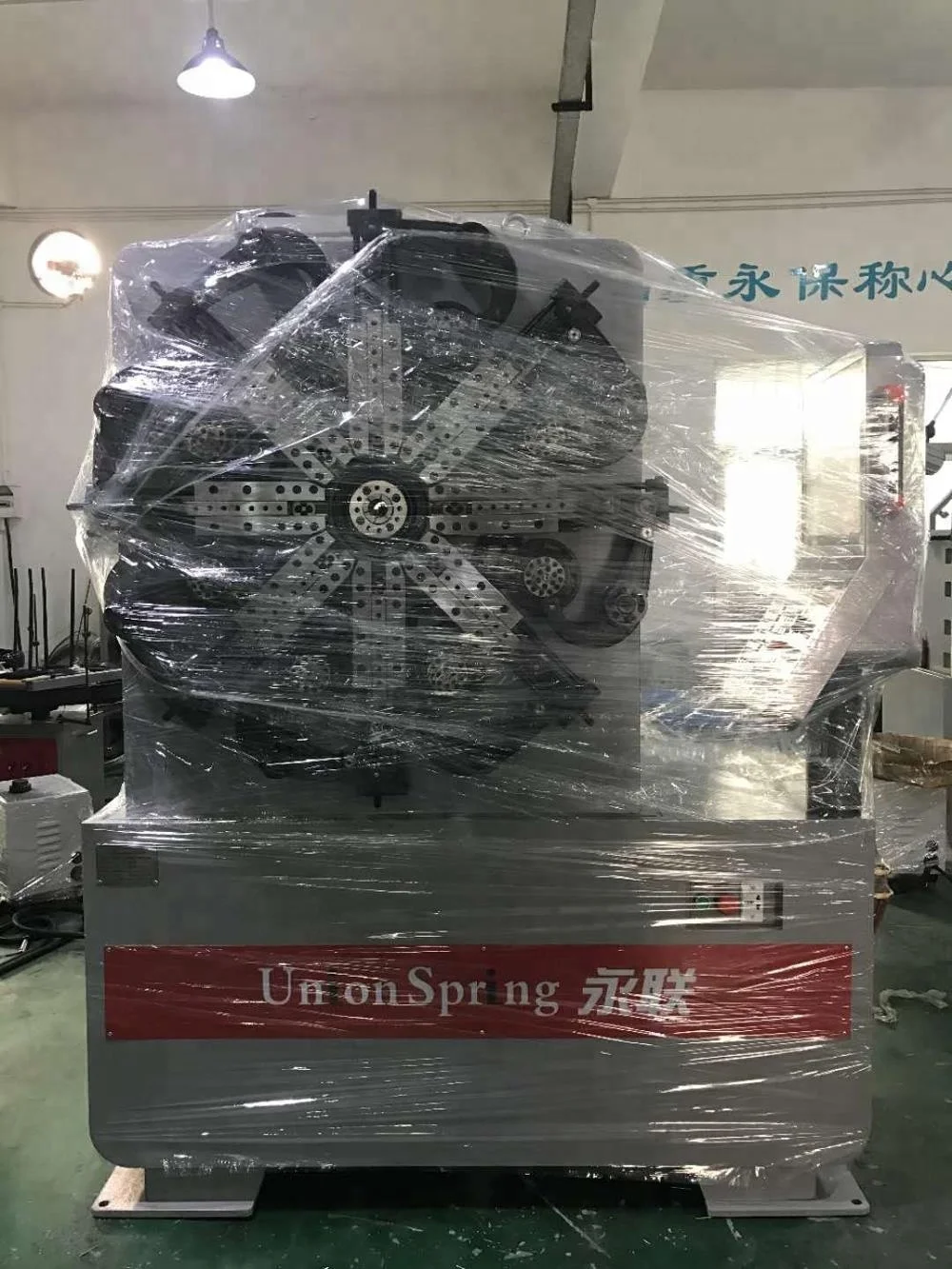 Induction spring forming machine  Balcony flower frame wire bending  machine