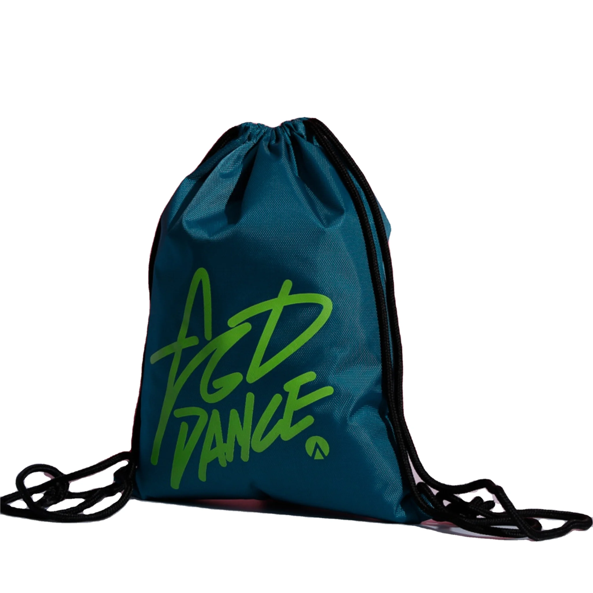 Высококачественная рекламная сумка на шнурке из полиэстера с индивидуальным логотипом