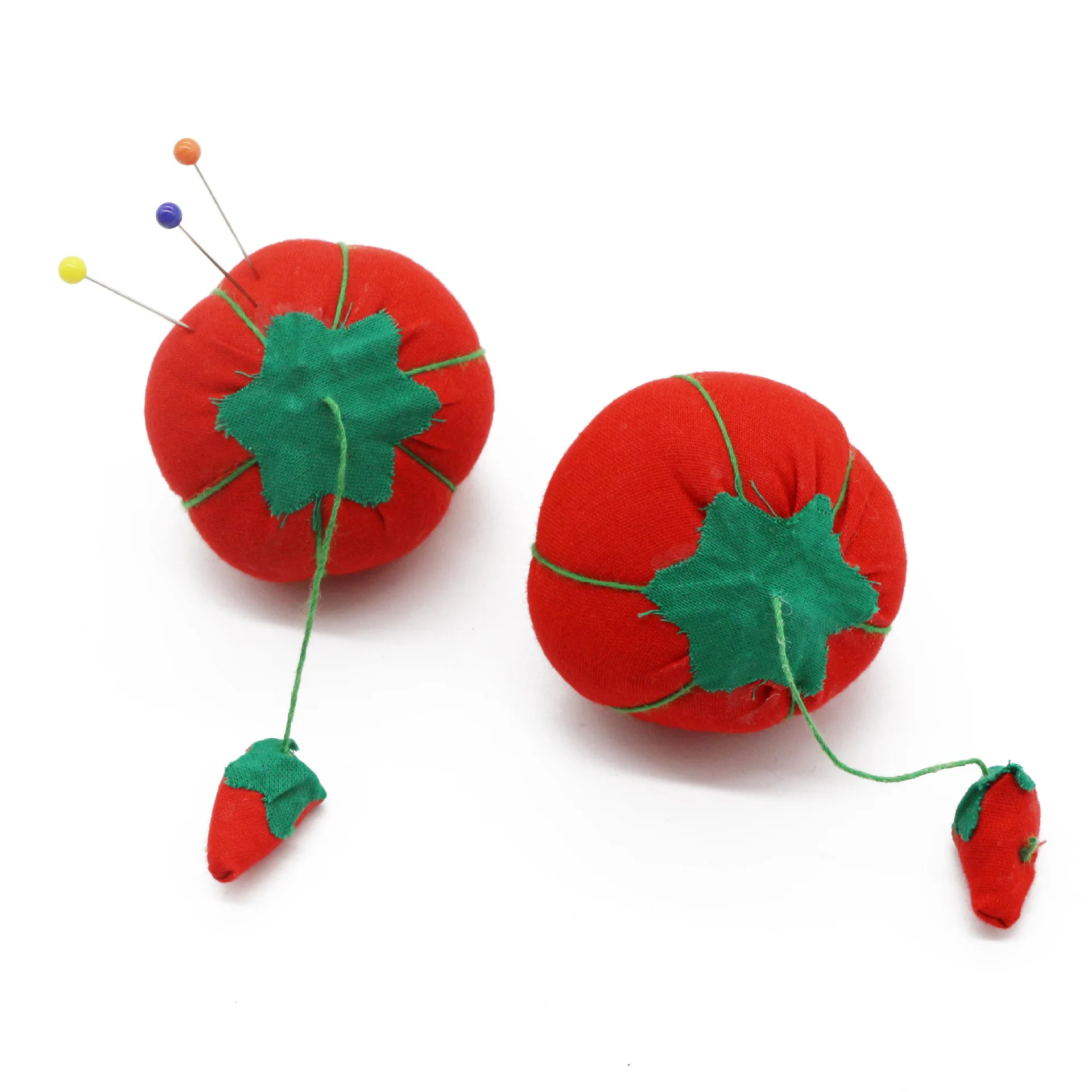 Strawberry needle inserting ball  pad Cross stitch needlemaker  inserting embroidery needle storing bead needle