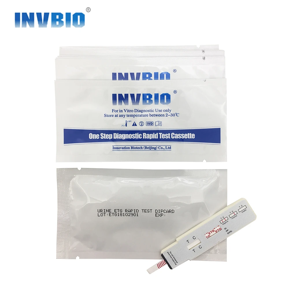 ETG test alcohol in urine alcohol test urine screening kit dip