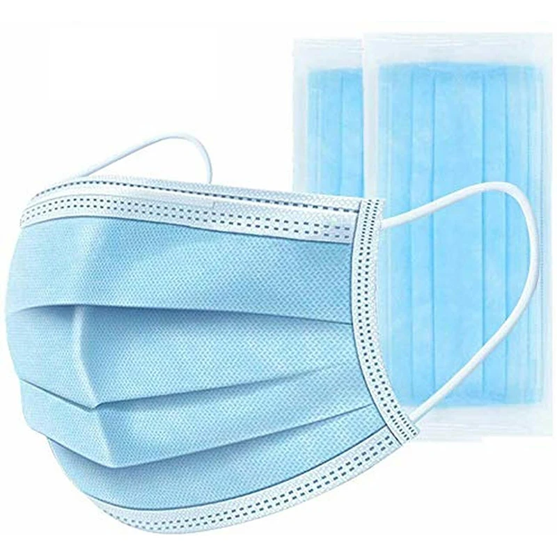 Wholesale Hospital ASTM Level 3 Medical Surgical Masks Disposable 3 Layers Logo Custom Face Mask