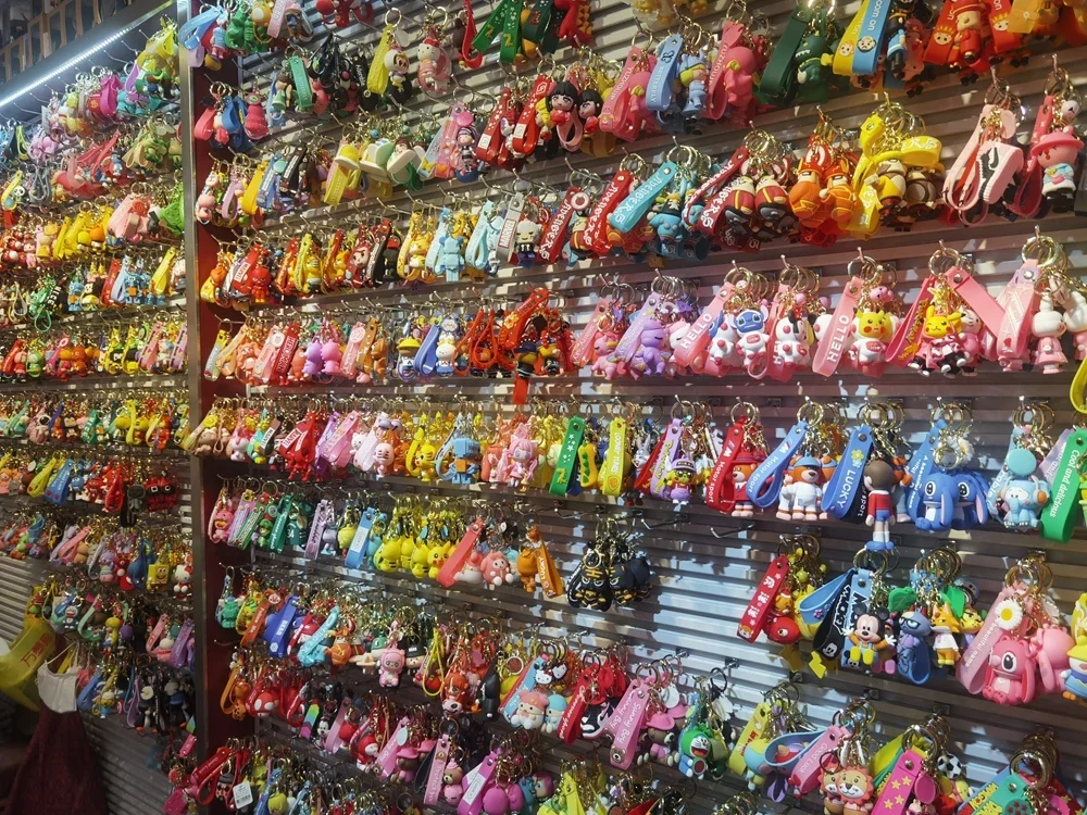 Lilangda 800 Styles Manufacturer Custom Toy Rubber 3D Soft Anime PVC Keychain Cartoon Character Kid Keyring Key Chain Wholesale