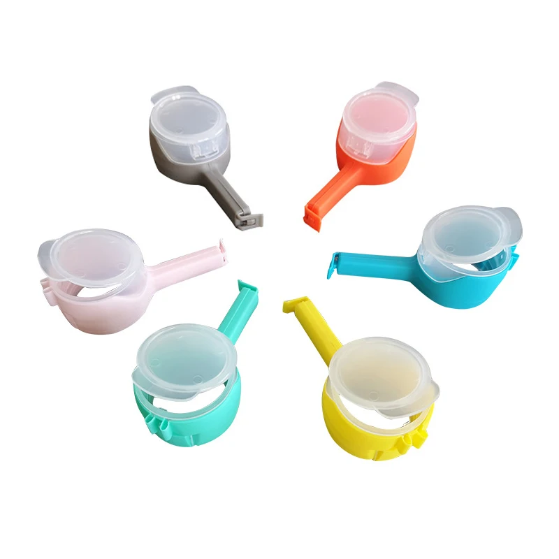 custom logo factory portable Hot selling household Food Snack Sealing Clip plastic