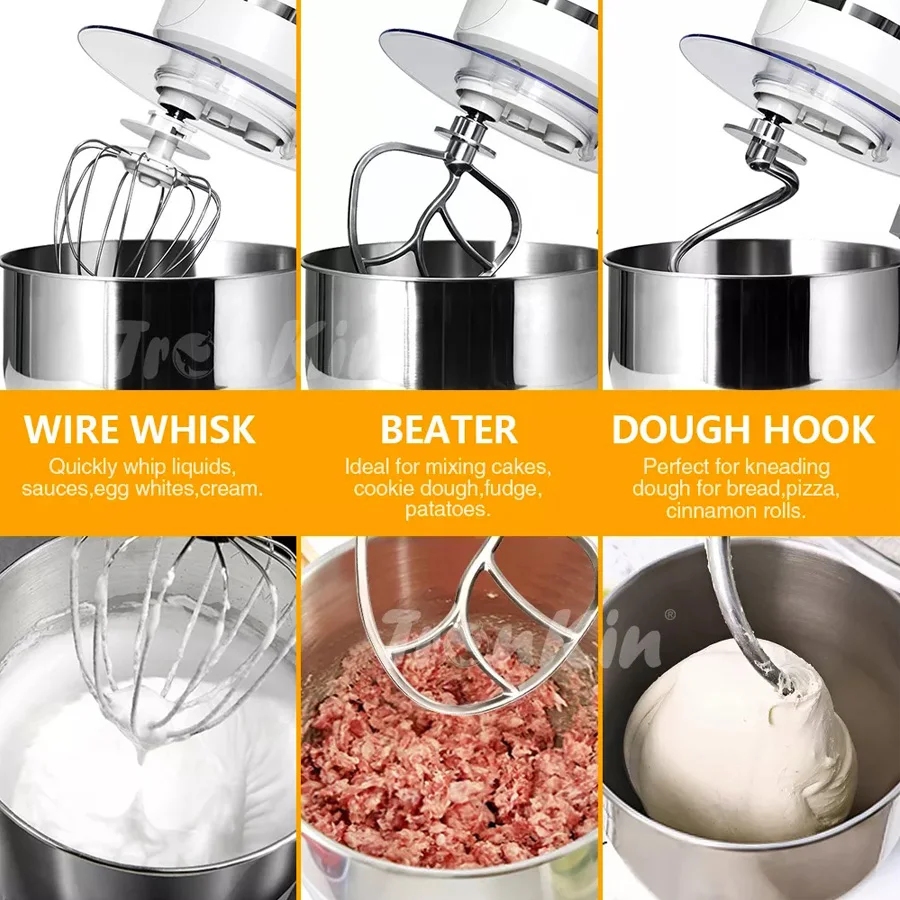 professional electric multifunction high quality stand cake 3 in 1 kitchen 5L stand mixer for baking