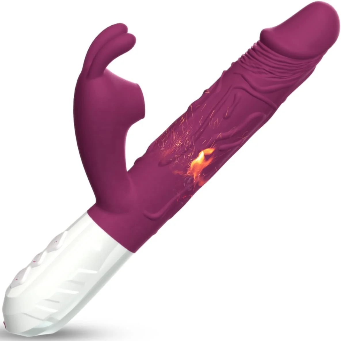 Hot Realistic Rabbit Vibrator Dildo for Women Vaginal Health G Spot Vibrator Waterproof Clitoral Stimulator for Beginners
