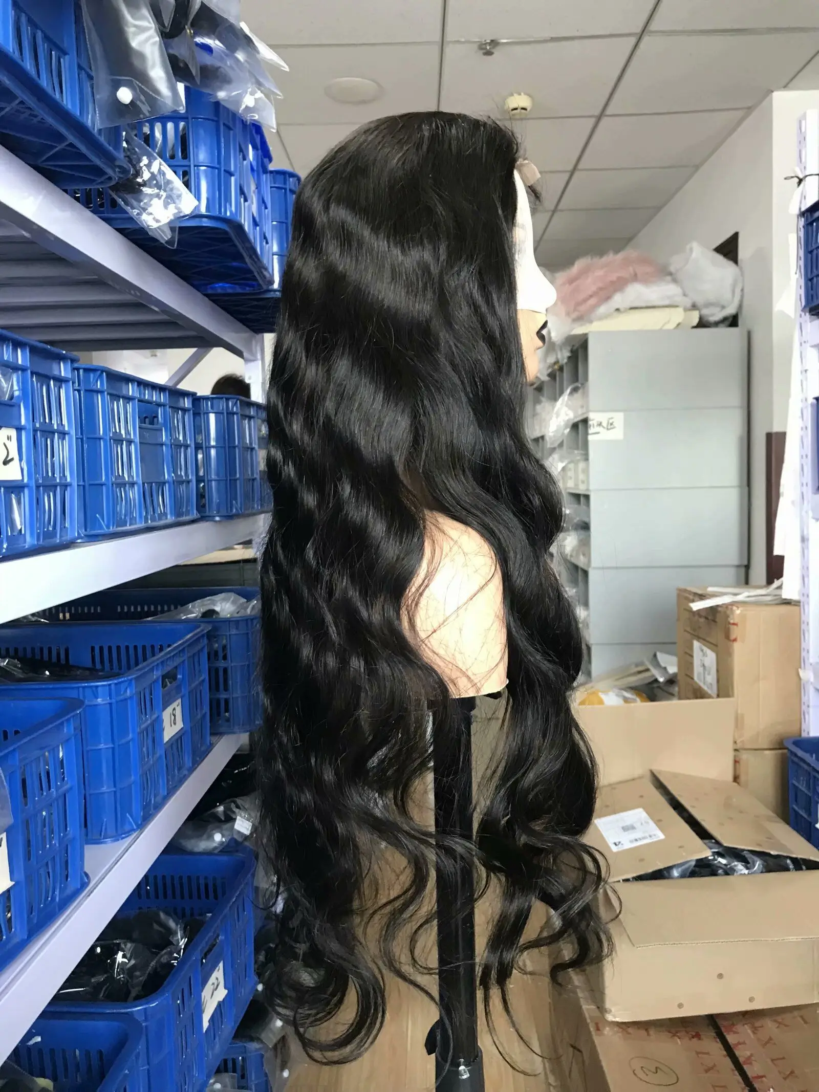
Wigs Human Hair Natural Color Brazilian Lace Dhl Soft Transparent Western Swiss Fedex Silk 