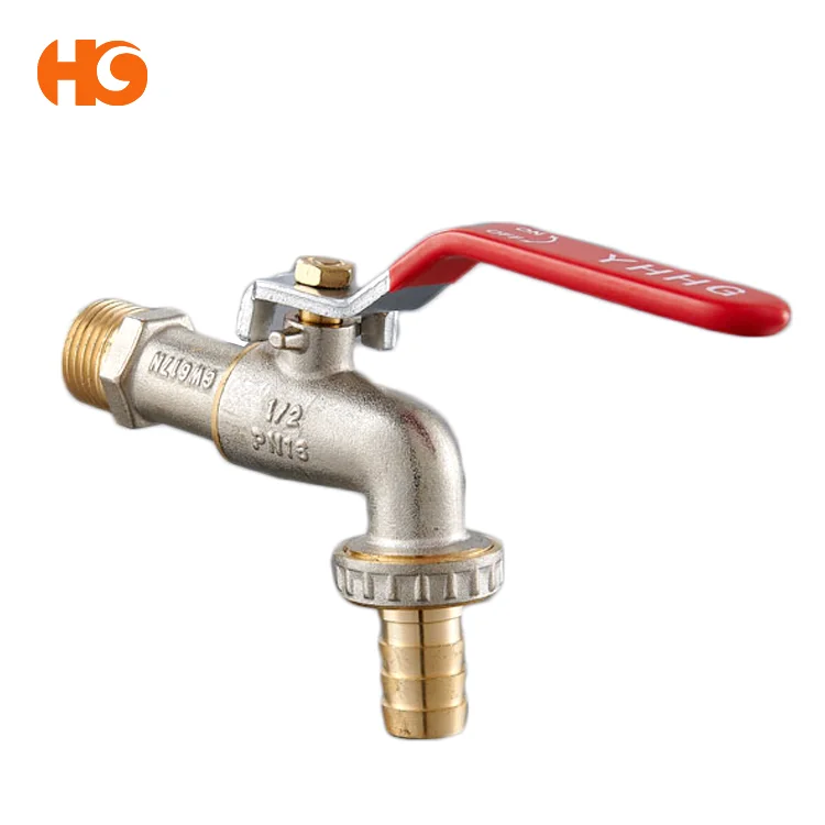 Factory direct sales brass bibcock with iron handle