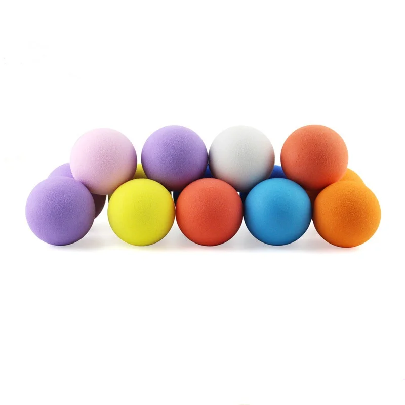 Sponge Foam Ball Factory Direct Sales Customized Printed ODE Round Super Soft 60mm Toy Balls