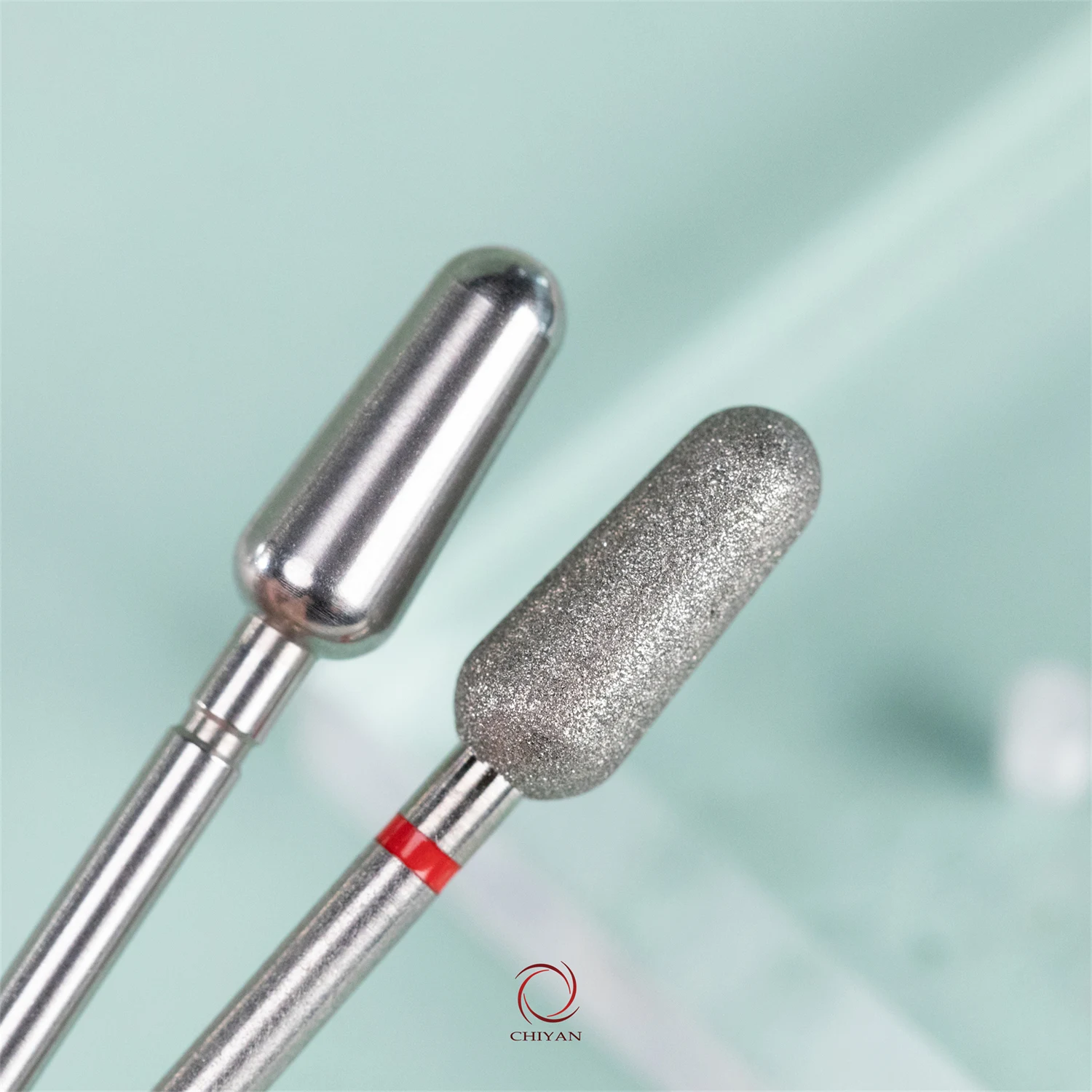 Wholesale Nail Bits 72 Sets Box Case Barrel Shape Ball Rotary Burr Russian Stainless Steel Diamond Nails Cuticle Bits