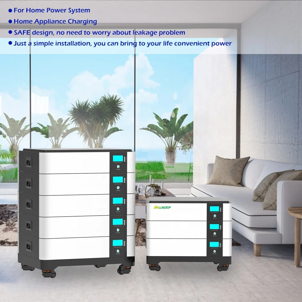 Home Energy Storage Stackable Lifepo4 Battery Lithium Batteries for Solar Power System