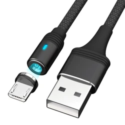 High Ranking Own Brand MOXOM 2.4A Android Magnetic USB Cable 100cm Micro USB Type C Magnetic USB Cable