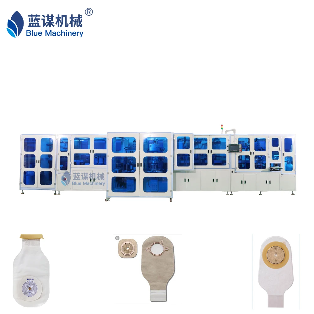 Revolutionizing Colostomy Bag Manufacturing: Introducing Our Fully Automatic BM-13ZKD-2B Production Line    ostomy bag making