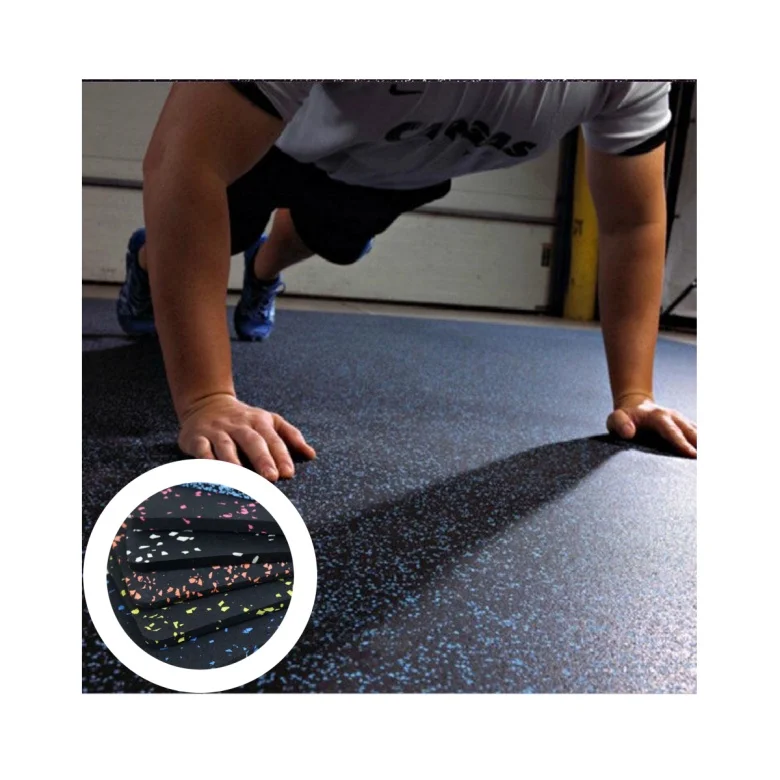 Fire Resistant EPDM Sport Rubber Carpet Floor Matting Roll for Gym Floor
