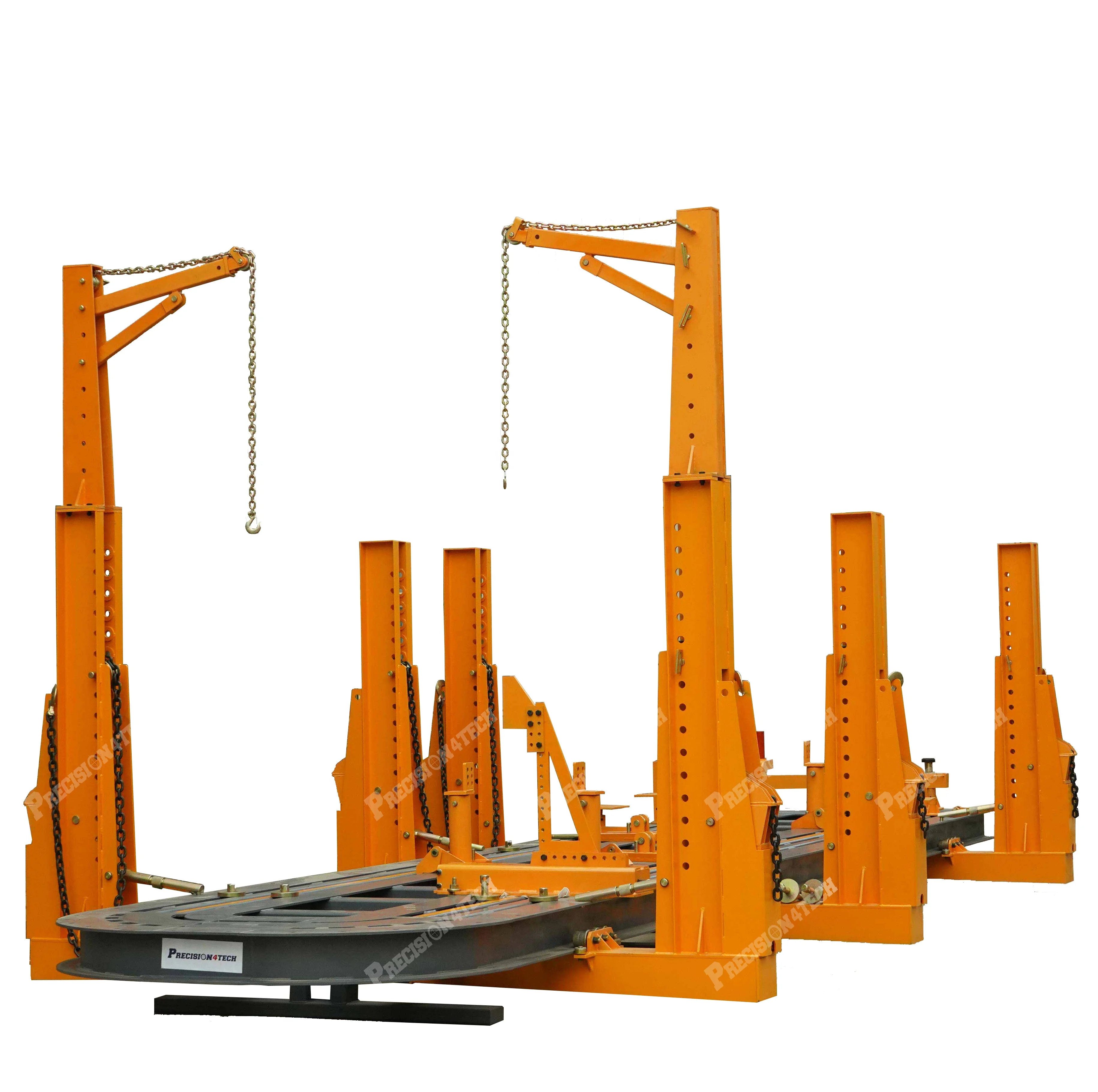 Heavy truck chassis for dent puller/truck frame machine for body repair/truck tyre repairing machine
