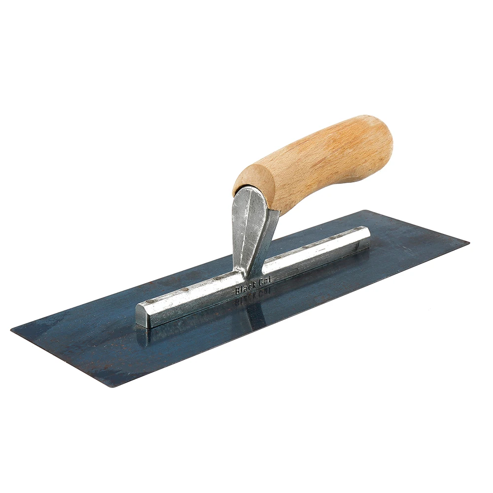 High Quality Industrial Grade Corner Trowel Steel Wood Rubber Pointed Square Floor Paint Push Knife Putty Scraper Plaster Trowel