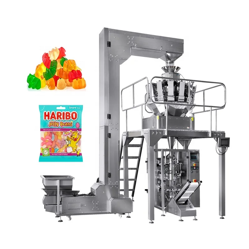 Automatic Granules Packing Machine Horizontal Grain Rice Sugar Candy Food Chips Packing Machine