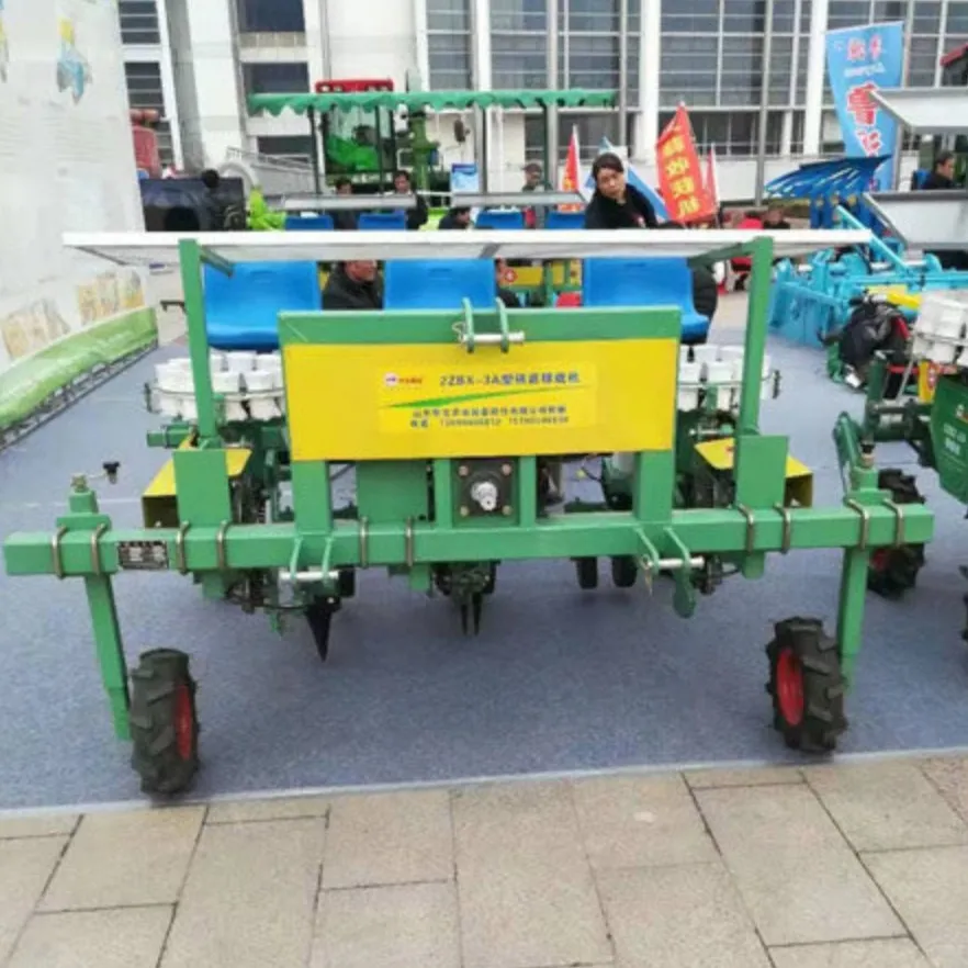 
tractor rice planting machine seedling transplanter for sale customized eight rows onion plant seedling machine manufacturer 