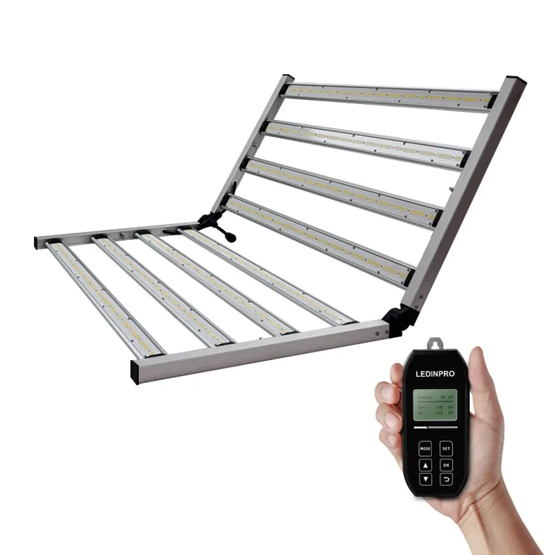 Hydroponic Full Spectrum 800w 1000w 8 Bar Commercial Led Grow Light With 0-10v Dimming