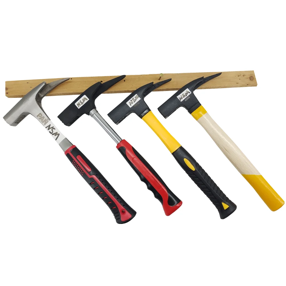 600g Real Steel Forged One-piece Milled Face Roofing Hammer