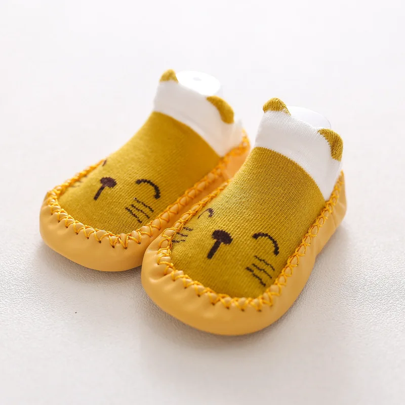Cute baby boy girl socks kids dinosaur newborn cheap stuff anti slip sokken for 0-3years baby Infant Toddlder Floor Socks