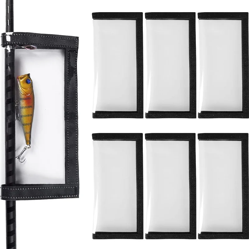 Fishing Lure Wraps Covers Durable Fishing Hook Covers Lure Wrap Protector Gear Saltwater Fishing Bait Storage Tackle