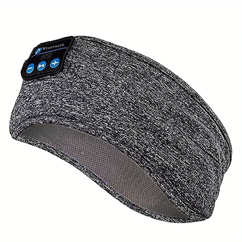 Yolo New Sleep Wireless Soft Sleep Eye Mask Sport Headband Music  bluetooth Headphone Sleeping Headsets