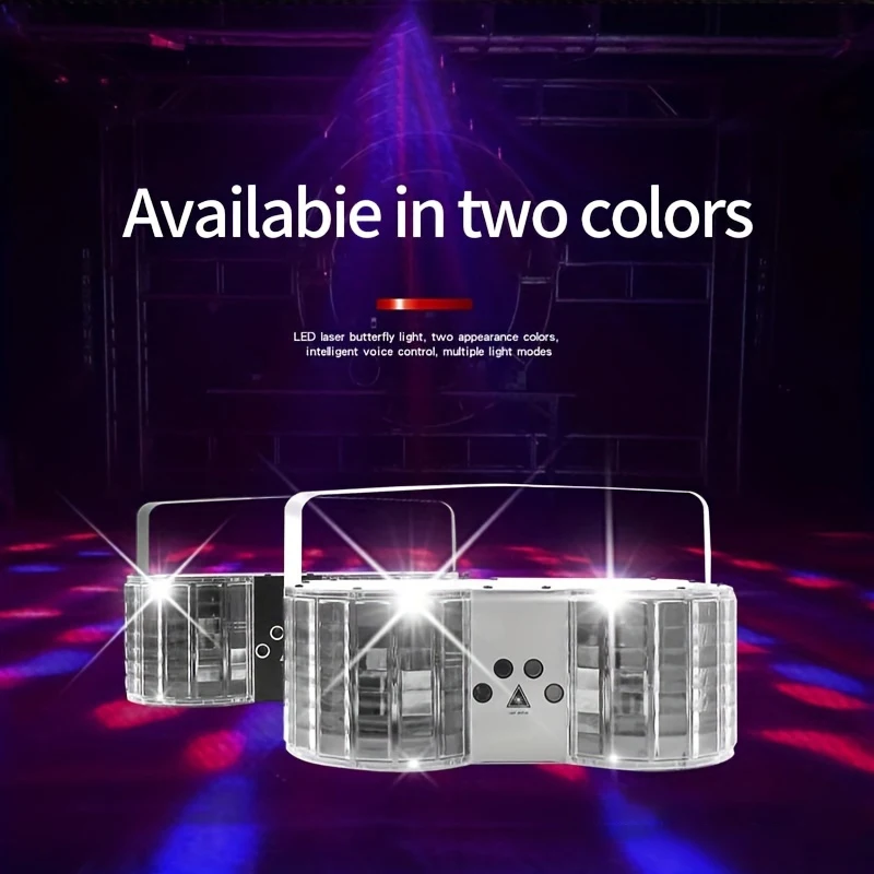 Remote Control High Brightness 6*3w LED Derby Butterfly Light DJ Disco Party Light