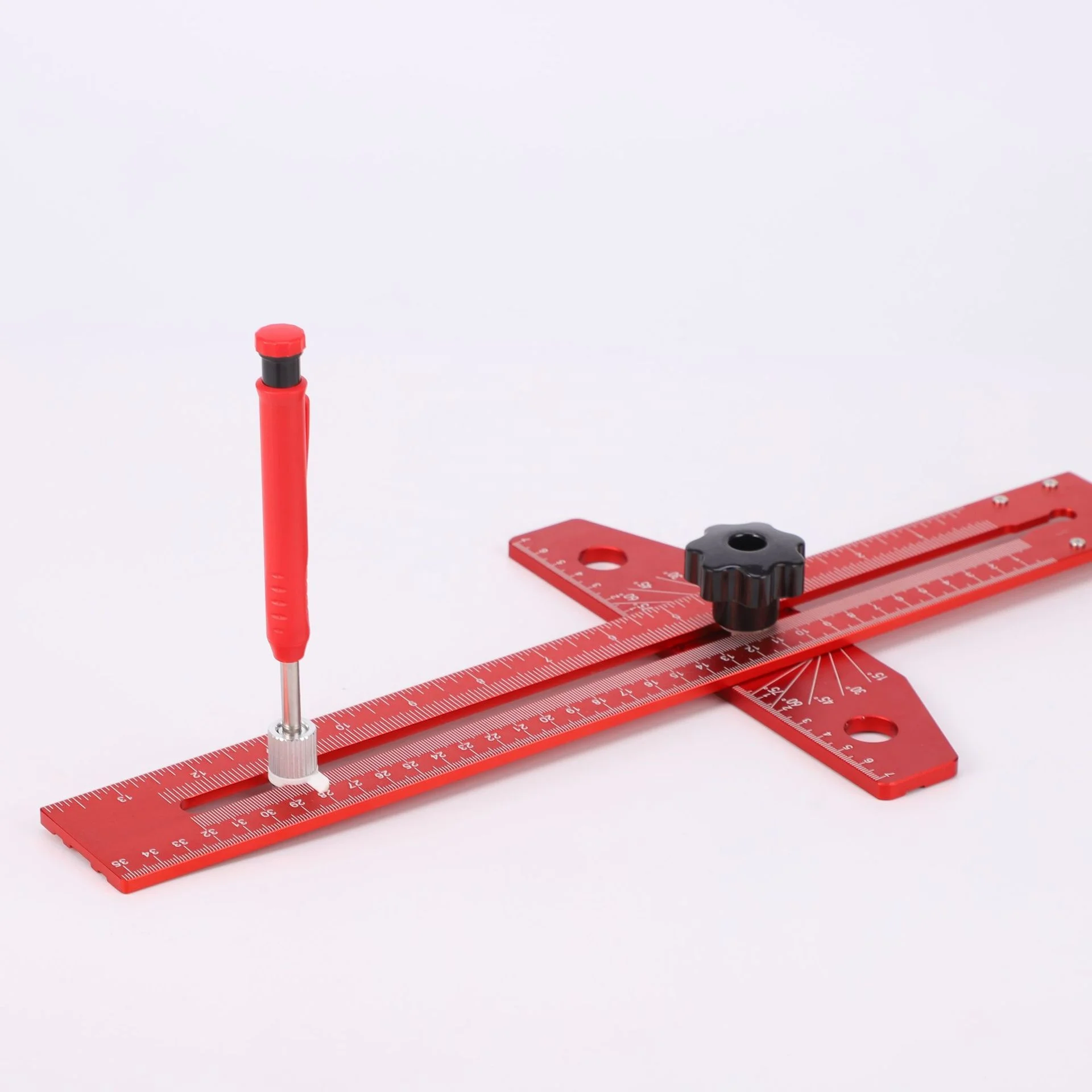 350mm woodworking Handy tool measuring marking t square ruler