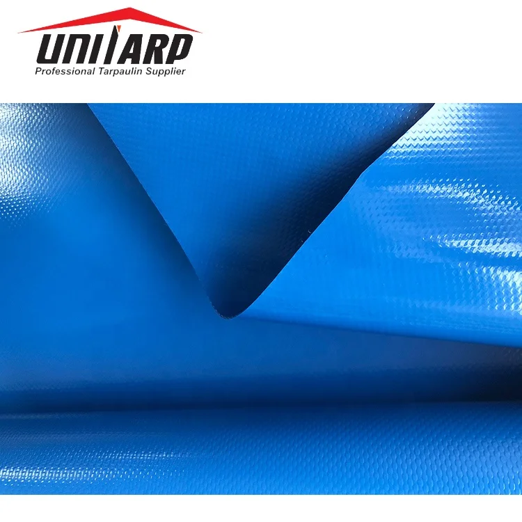 Waterproof 650 gsm Tarpaulin PVC Vinyl Coated Polyester Fabric Tarpaulin