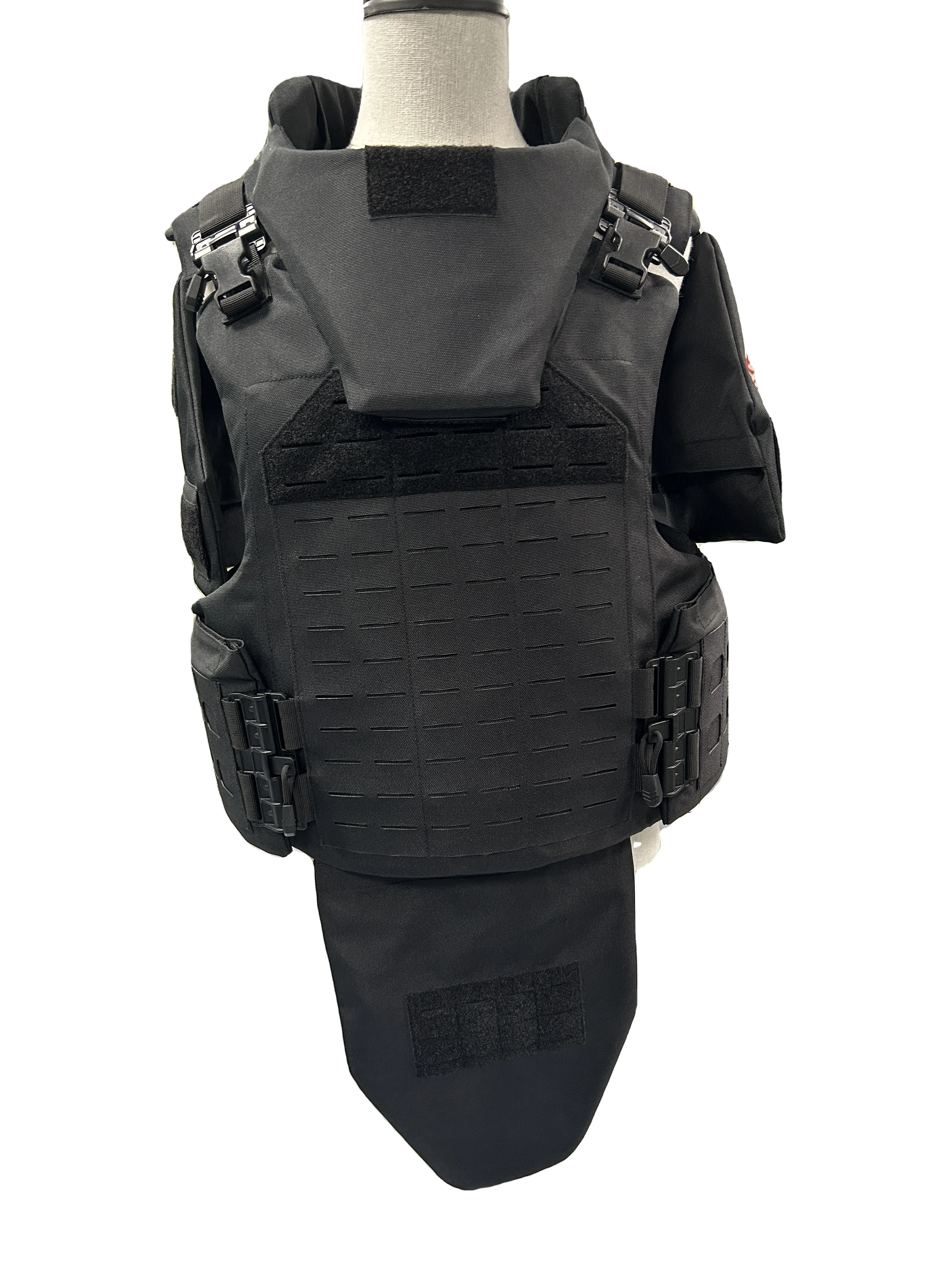 Hot Sale Coyote Full-Body Tactical Vest with 4 Mag Pouches and Plate Carrier Personal Defense Gear for Self-Defense
