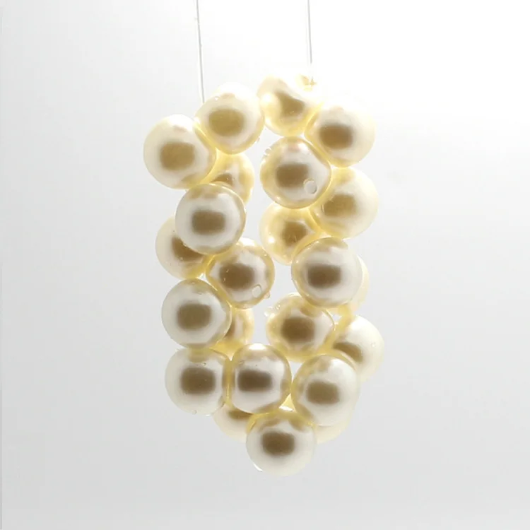 ZM181 Factory Direct  Fashionable  for Clothing   Decorative Round Button Plastic Pearl Buttons