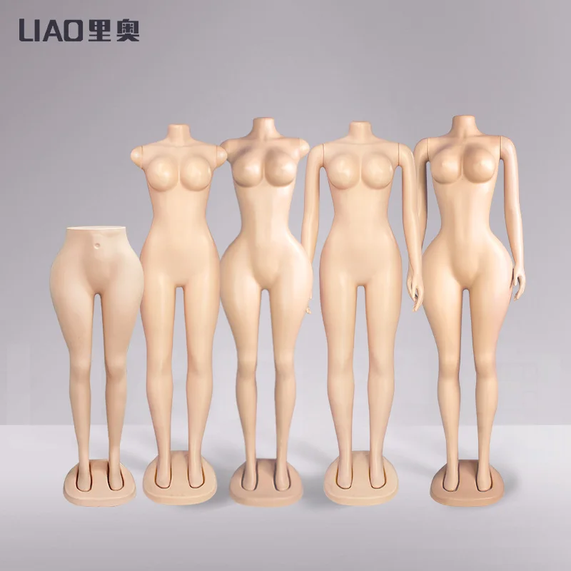 Factory new Plus-size big bust big ass women mannequin with head cheap plastic female mannequin Full body
